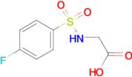 {[(4-Fluorophenyl)sulfonyl]amino}acetic acid