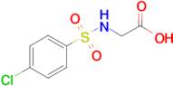 {[(4-Chlorophenyl)sulfonyl]amino}acetic acid