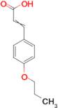 3-(4-Propoxyphenyl)acrylic acid