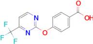 4-{[4-(Trifluoromethyl)pyrimidin-2-yl]oxy}benzoic acid