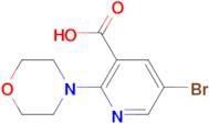 5-Bromo-2-morpholin-4-ylnicotinic acid