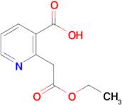 2-(2-Ethoxy-2-oxoethyl)nicotinic acid