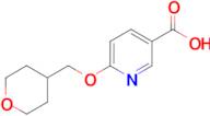 6-(Tetrahydro-2H-pyran-4-ylmethoxy)nicotinic Acid