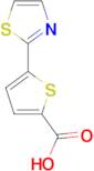 5-(1,3-Thiazol-2-yl)thiophene-2-carboxylic acid