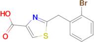 2-(2-Bromobenzyl)-1,3-thiazole-4-carboxylic acid