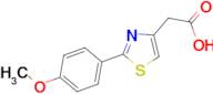 [2-(4-Methoxyphenyl)-1,3-thiazol-4-yl]acetic acid