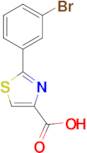 2-(3-Bromophenyl)-1,3-thiazole-4-carboxylic acid