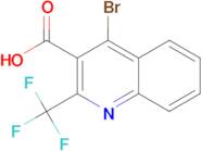 4-Bromo-2-(trifluoromethyl)quinoline-3-carboxylic acid