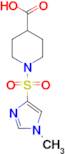 1-[(1-Methyl-1H-imidazol-4-yl)sulfonyl]piperidine-4-carboxylic acid