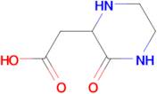 (3-Oxopiperazin-2-yl)acetic acid