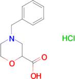 4-Benzylmorpholine-2-carboxylic acid hydrochloride