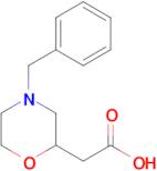 (4-Benzylmorpholin-2-yl)acetic acid