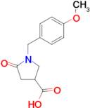 1-(4-Methoxybenzyl)-5-oxopyrrolidine-3-carboxylic acid