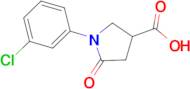 1-(3-Chlorophenyl)-5-oxopyrrolidine-3-carboxylic acid