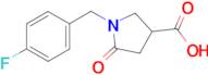 1-(4-Fluorobenzyl)-5-oxopyrrolidine-3-carboxylic acid