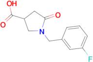 1-(3-Fluorobenzyl)-5-oxopyrrolidine-3-carboxylic acid