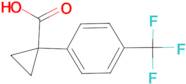 1-[4-(Trifluoromethyl)phenyl]cyclopropanecarboxylic acid