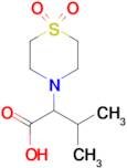 2-(1,1-Dioxidothiomorpholin-4-yl)-3-methylbutanoic acid