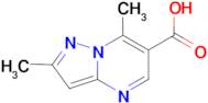 2,7-Dimethylpyrazolo[1,5-a]pyrimidine-6-carboxylic acid