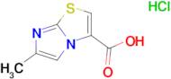 6-Methylimidazo[2,1-b][1,3]thiazole-3-carboxylic acid Hydrochloride