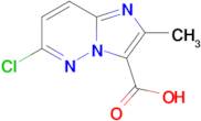 6-Chloro-2-methylimidazo[1,2-b]pyridazine-3-carboxylic acid