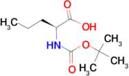 (2S)-2-[(tert-Butoxycarbonyl)amino]pentanoic acid