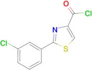 2-(3-Chlorophenyl)-1,3-thiazole-4-carbonyl chloride