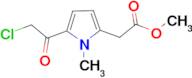 Methyl [5-(Chloroacetyl)-1-methyl-1H-pyrrol-2-yl]acetate