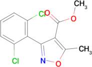 Methyl 3-(2,6-Dichlorophenyl)-5-methylisoxazole-4-carboxylate