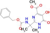 Methyl 2-(1-{[(Benzyloxy)carbonyl]amino}-1-methylethyl)-5,6-dihydroxypyrimidine-4-carboxylate