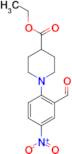 Ethyl 1-(2-Formyl-4-nitrophenyl)piperidine-4-carboxylate