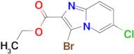 Ethyl 3-Bromo-6-chloroimidazo[1,2-a]pyridine-2-carboxylate