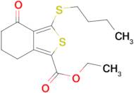 Ethyl 3-(Butylthio)-4-oxo-4,5,6,7-tetrahydrobenzo[c]thiophene-1-carboxylate