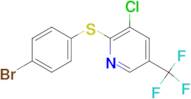 2-[(4-Bromophenyl)thio]-3-chloro-5-(trifluoromethyl)pyridine