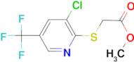 Methyl {[3-Chloro-5-(trifluoromethyl)pyridin-2-yl]thio}acetate