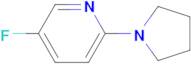 5-Fluoro-2-pyrrolidin-1-ylpyridine