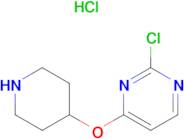 2-Chloro-4-(piperidin-4-yloxy)pyrimidine hydrochloride