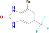 4-Bromo-6-(trifluoromethyl)-1,3-dihydro-2H-benzimidazol-2-one