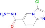 3-Chloroimidazo[1,2-a]pyridine-6-carbohydrazide