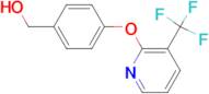 (4-{[3-(Trifluoromethyl)pyridin-2-yl]oxy}phenyl)methanol