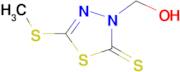 3-(Hydroxymethyl)-5-(methylthio)-1,3,4-thiadiazole-2(3H)-thione