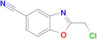 2-(Chloromethyl)-1,3-benzoxazole-5-carbonitrile