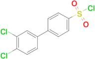 [4-(3,4-Dichlorophenyl)phenyl]sulfonyl chloride