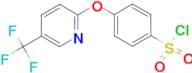 4-{[5-(Trifluoromethyl)pyridin-2-yl]oxy}benzenesulphonyl chloride