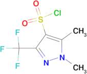 1,5-Dimethyl-3-(trifluoromethyl)-1H-pyrazole-4-sulfonyl chloride