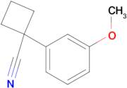 1-(3-Methoxyphenyl)cyclobutanecarbonitrile