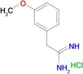 2-(3-Methoxyphenyl)ethanimidamide hydrochloride