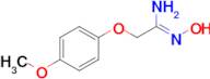 1-(Hydroxyimino)-2-(4-methoxyphenoxy)ethylamine