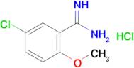 5-Chloro-2-methoxybenzenecarboximidamide hydrochloride