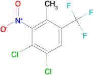 1,2-Dichloro-4-methyl-3-nitro-5-(trifluoromethyl)benzene